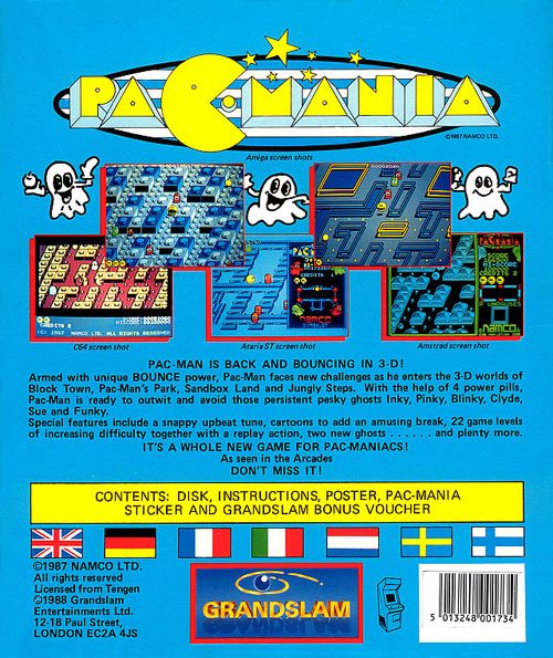 Pac-Mania - Dos