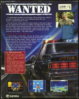 Police Quest 2 - The Vengeance - Dos
