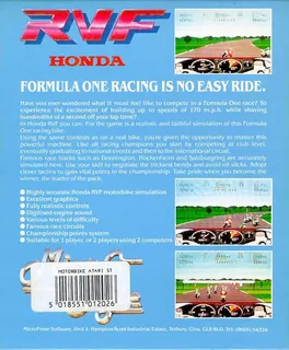 RVF Honda - Dos