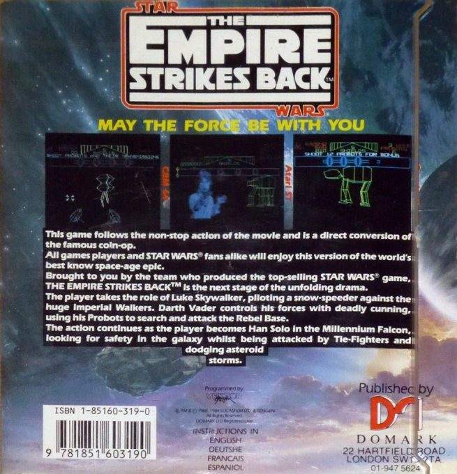 Star Wars - The Empire Strikes Back - Dos