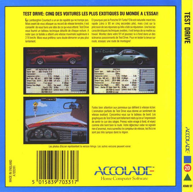 Test Drive - Dos