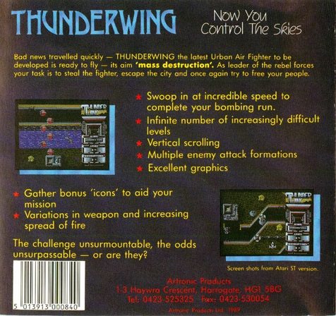 Thunderwing - Dos