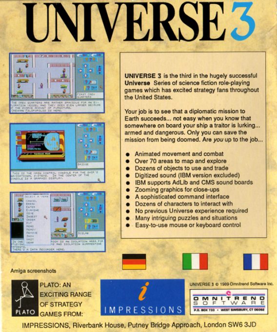 Universe 3 dos