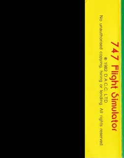 737 Flight Simulator - Dos