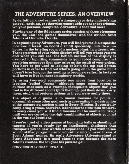 Adventure 03 - Secret Mission - Dos