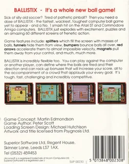 Ballistix - Dos