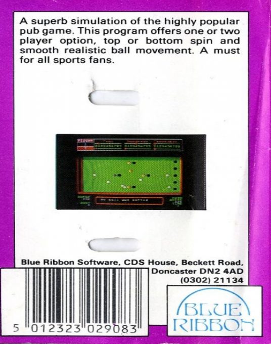 Bar Billiards - Dos