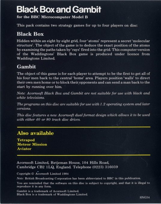 Black Box - Dos