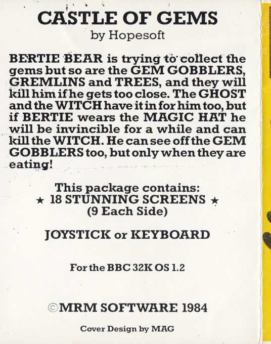 Castle Of Gems - Dos