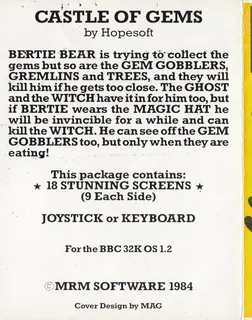 Castle Of Gems - Dos