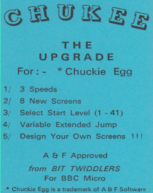 Chukee The Upgrade