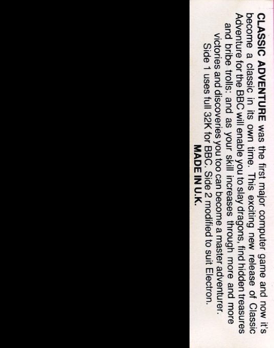 Classic Adventure - Dos