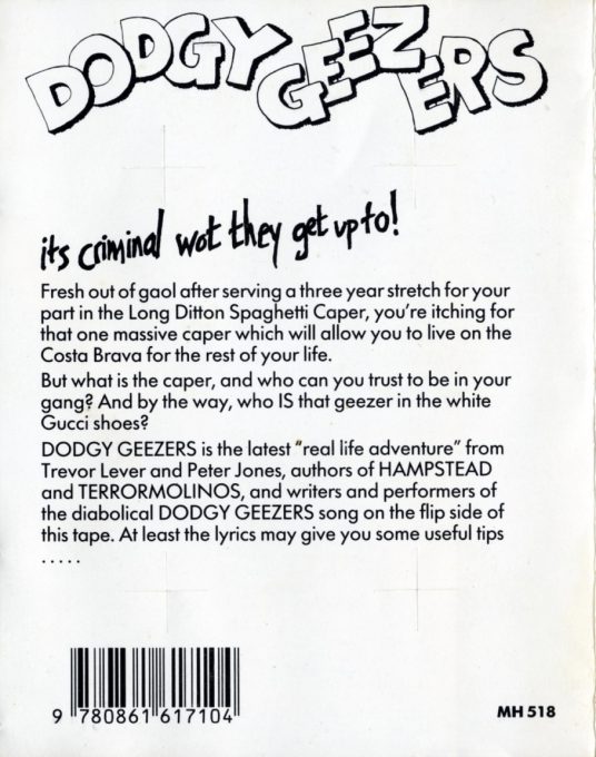 Dodgy Geezers - Dos