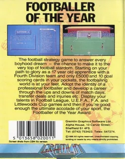 Footballer Of The Year - Dos