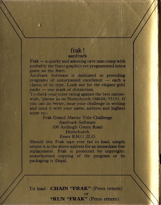 Frak! - Dos