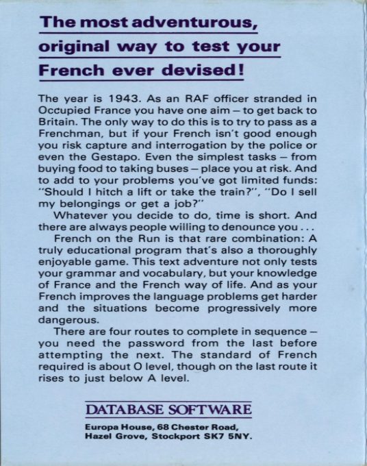 French On The Run - Dos