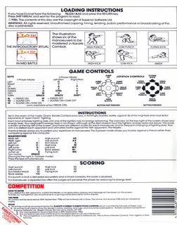 Karate Combat - Dos