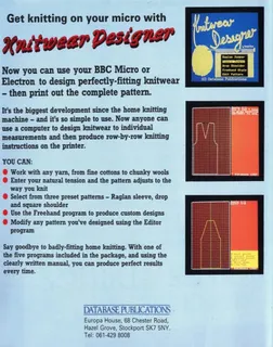 Knitwear Designer - Dos