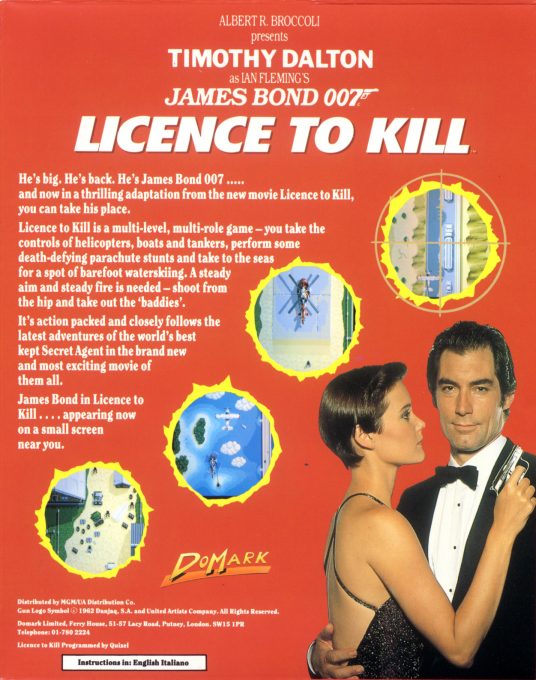 Licence To Kill - Dos