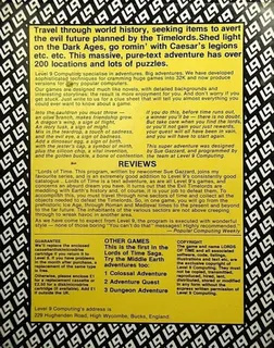 Lords Of Time - Dos