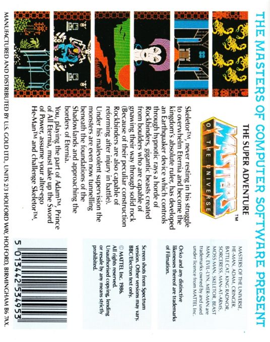 Masters of the Universe: Super Adventure - Dos