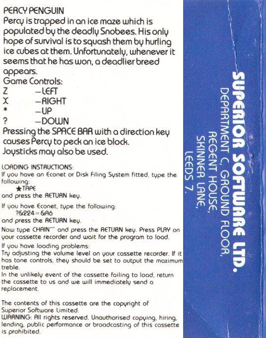 Percy Penguin - Dos