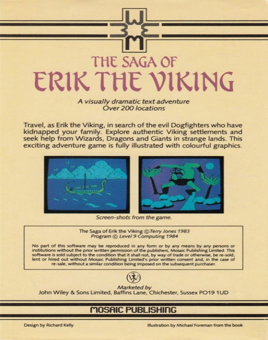 The Saga of Erik the Viking - Dos