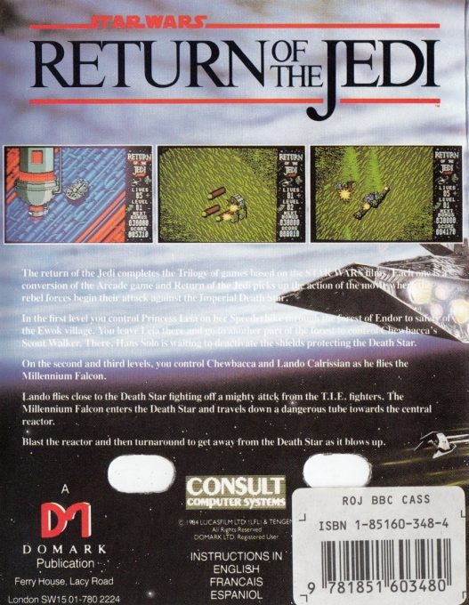 Star Wars - Return Of The Jedi - Dos