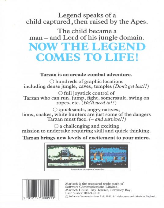 Tarzan (Martech) - Dos