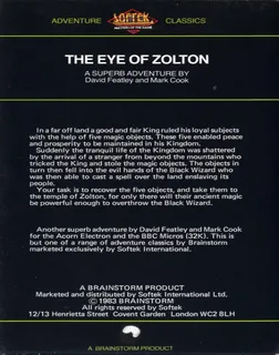 The Eye Of Zolton - Dos