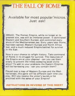 The Fall Of Rome - Dos