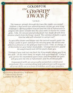 The Greedy Dwarf - Dos