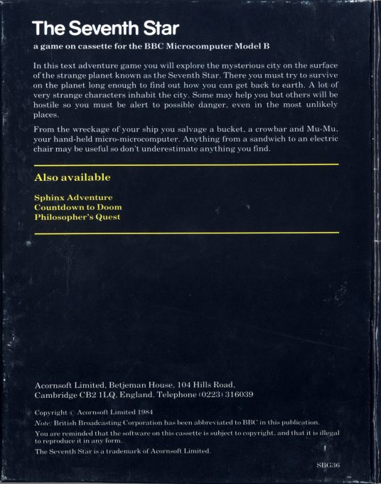 The Seventh Star - Dos