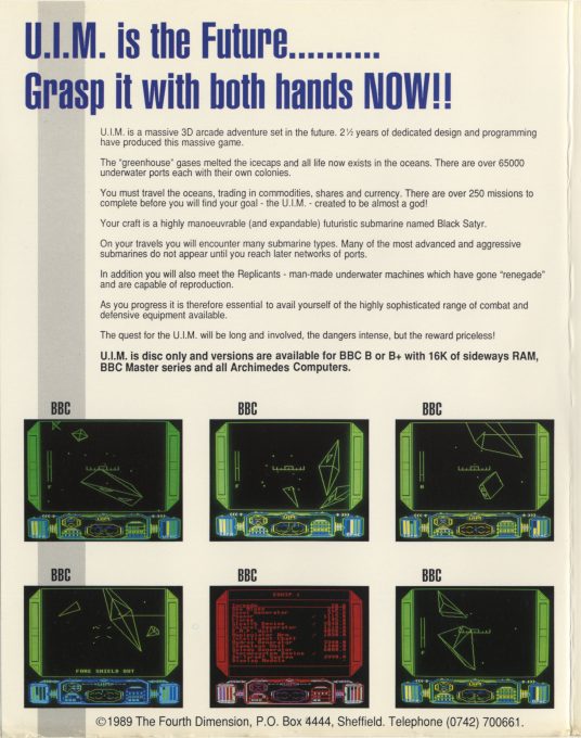 UIM: Ultra Intelligent Machine dos