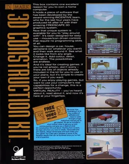 3d Construction Kit - Dos