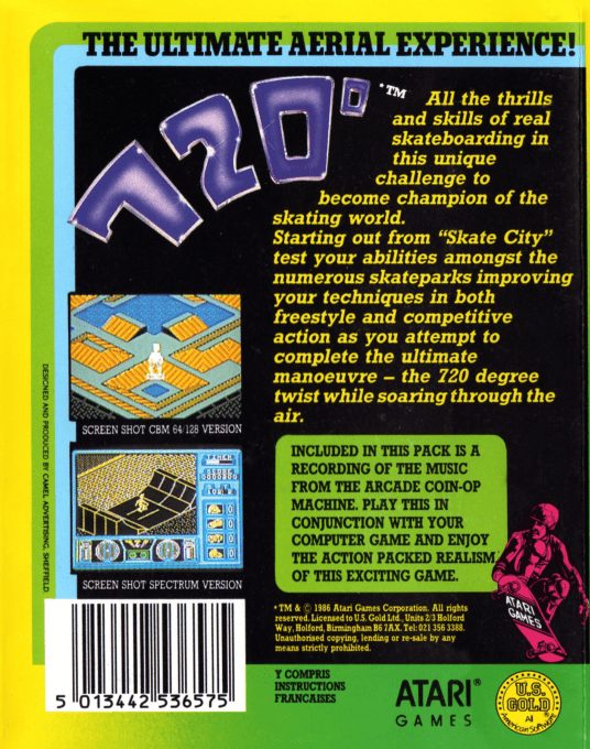 720 Degrees (US Gold) - Dos