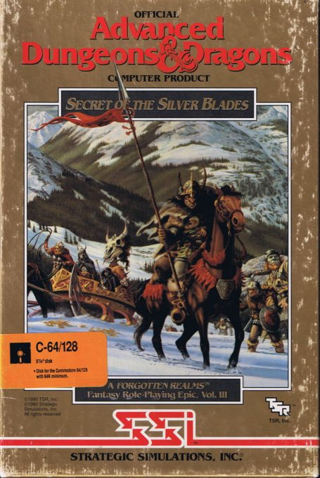 Advanced Dungeons & Dragons : Secret of the Silver Blades