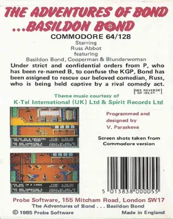 The Adventures Of Bond Basildon Bond - Dos