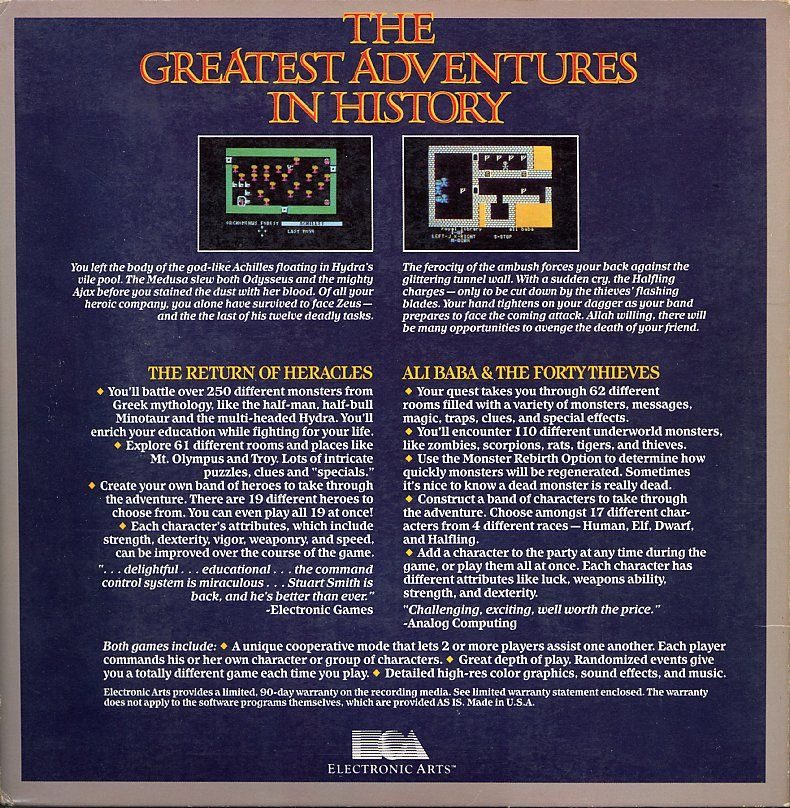 Alibaba and the Fourty Thieves - Dos