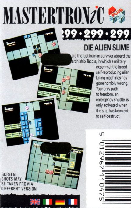 Die Alien Slime - Dos