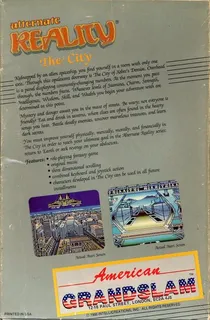 Alternate Reality : The City - Dos