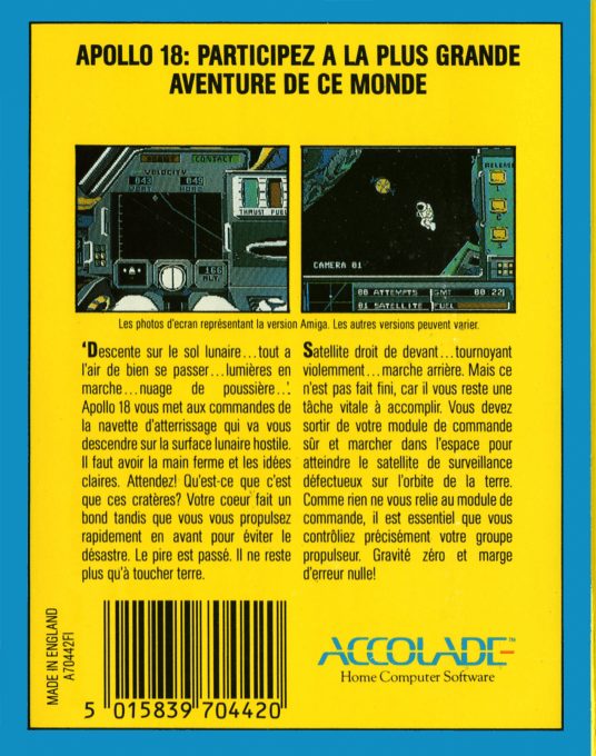 Apollo 18 : Mission to the Moon - Dos