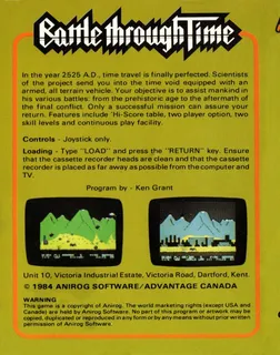 Battle Through Time - Dos