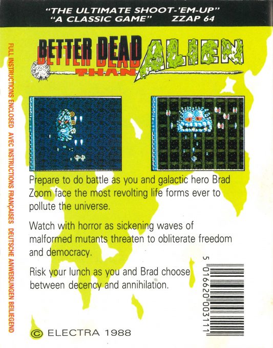 Better Dead Than Alien! - Dos