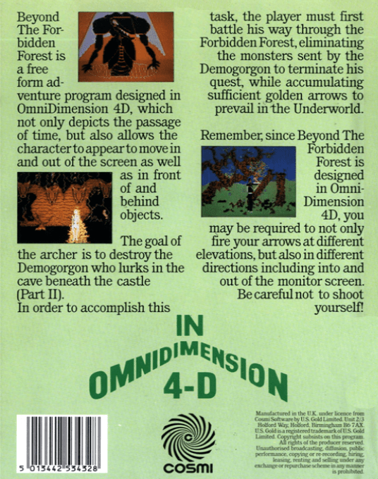 Beyond the Forbidden Forest - Dos