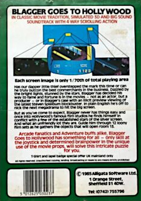 Blagger Goes to Hollywood - Dos