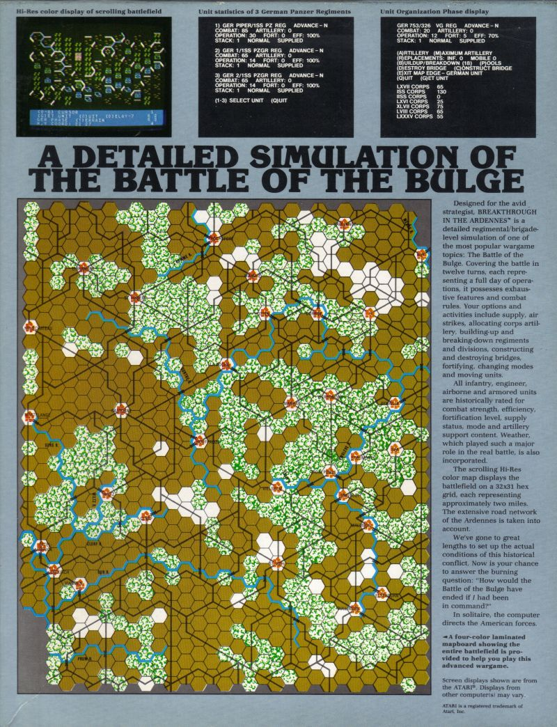 Breakthrough in the Ardennes dos