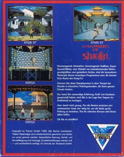 Chambers of Shaolin - Dos