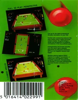 Championship 3D Snooker - Dos