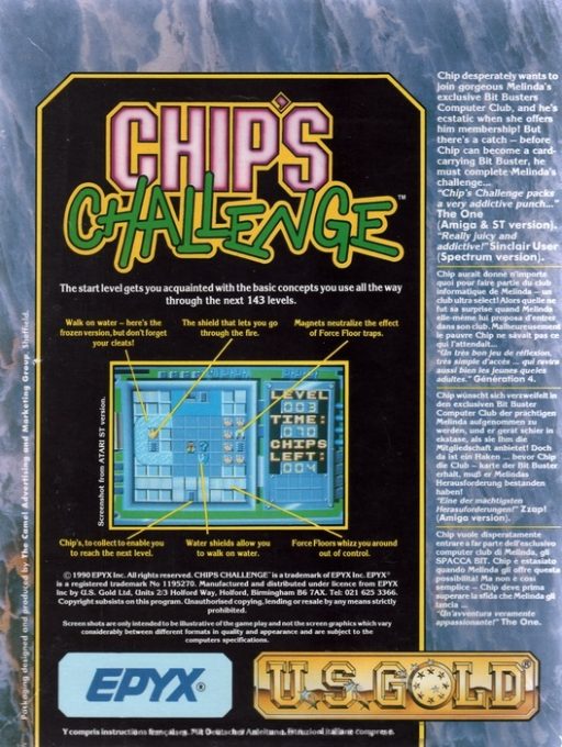 Chip's Challenge - Dos